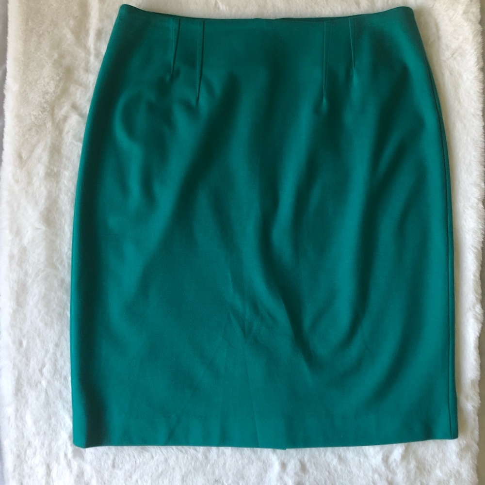 Halogen Teal Pencil Skirt